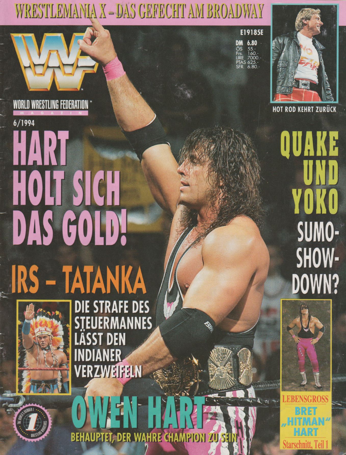 wwf magazin juni 1994