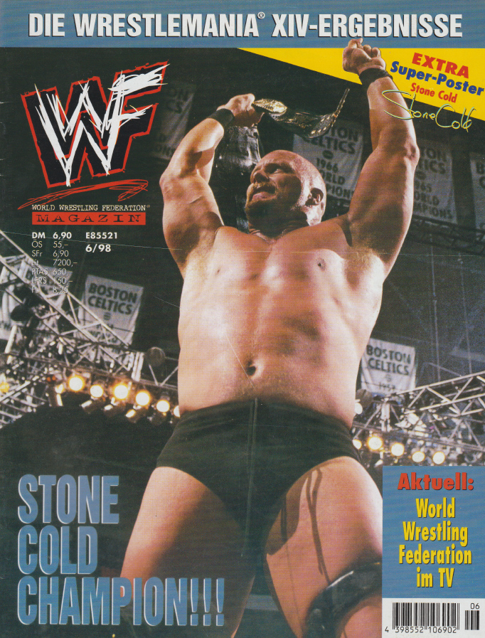 wwf magazin juni 1998 stone cold steve austin